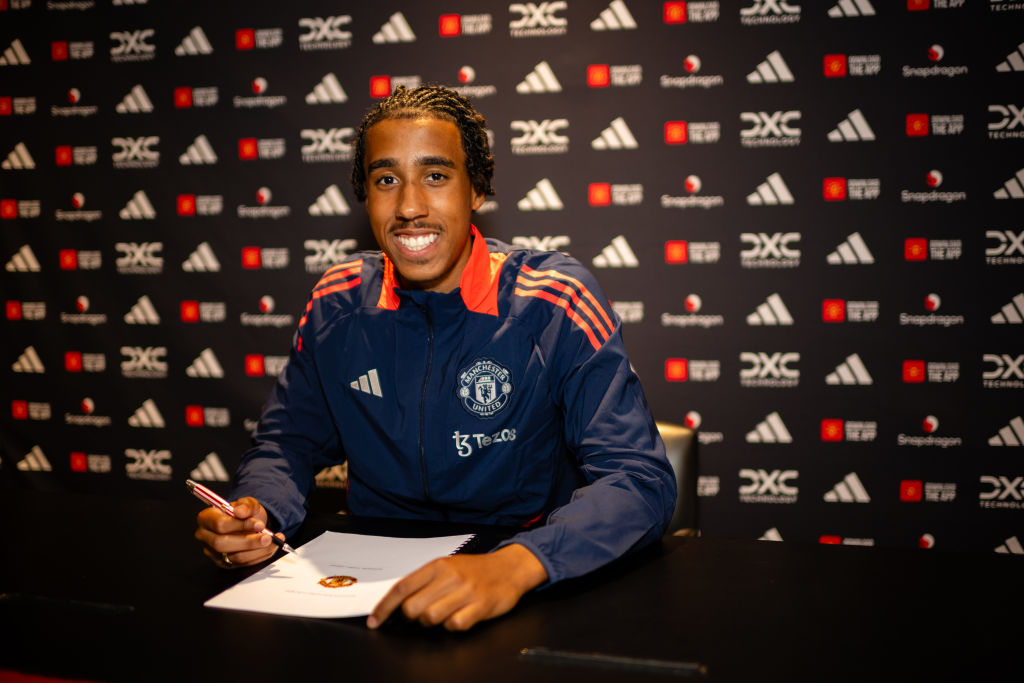 Manchester United Unveil New Signing Leny Yoro
