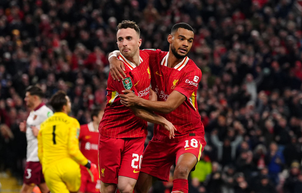Liverpool v West Ham United - Carabao Cup - Third Round - Anfield
