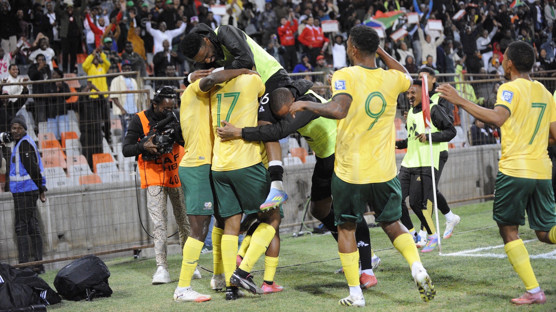 Bafana Bafana live on Showmax Premier League