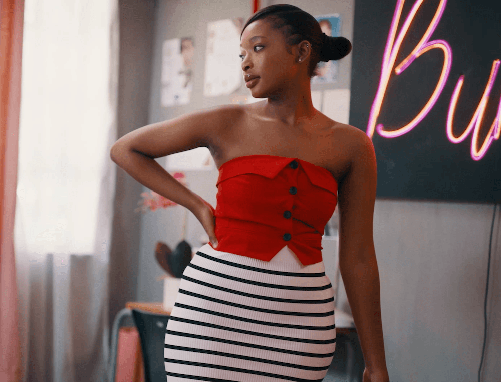 Kealeboga as Buhle on Youngins on Showmax