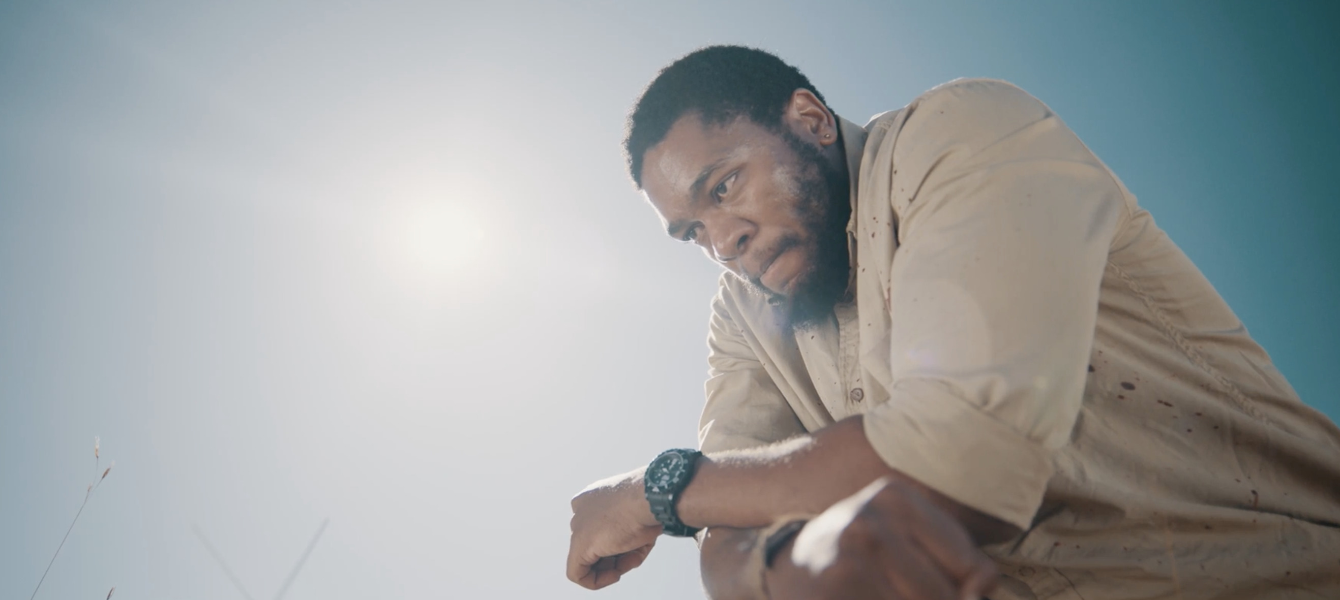 Thembinkosi Mthembu as Bandile Biyela in Outlaws now streaming on Showmax