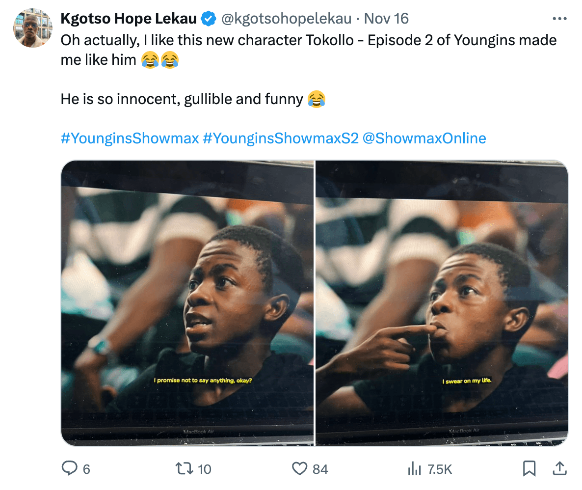 Youngins tweets