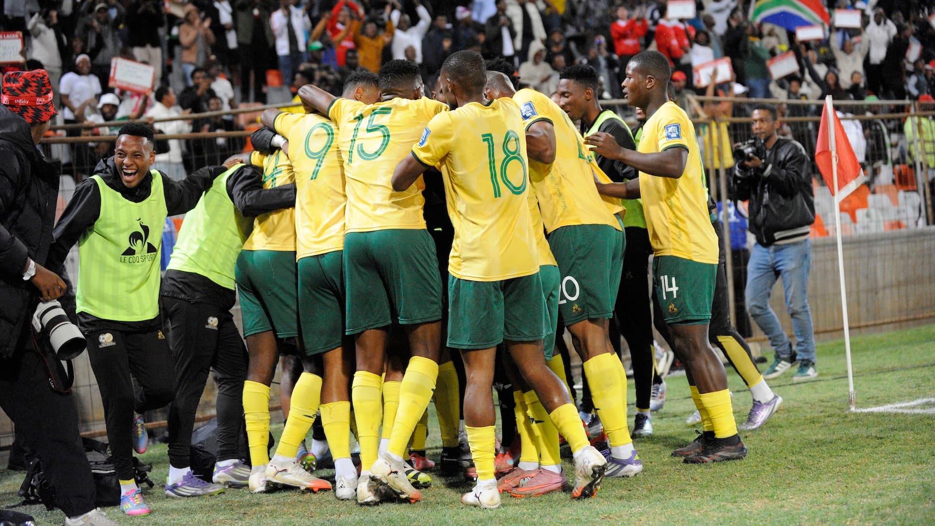 Bafana Bafana live on Showmax Premier League