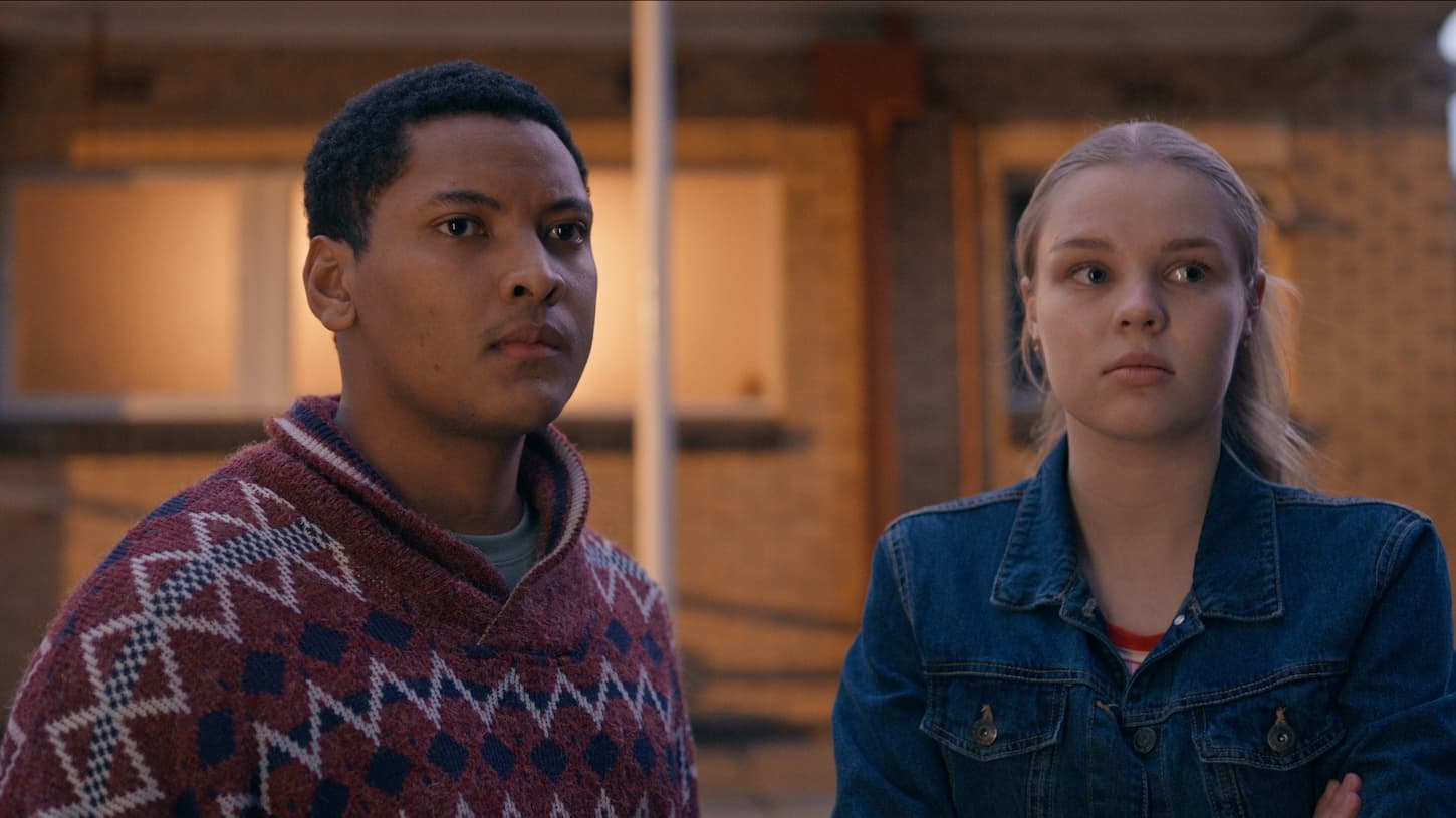 Joshwin Dyson en Zarelda de Bruin in Spooksoeker S1
